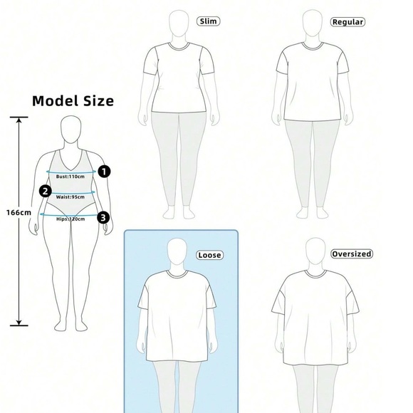 Women's Oversized White Graphic Top - Picture 5 of 5